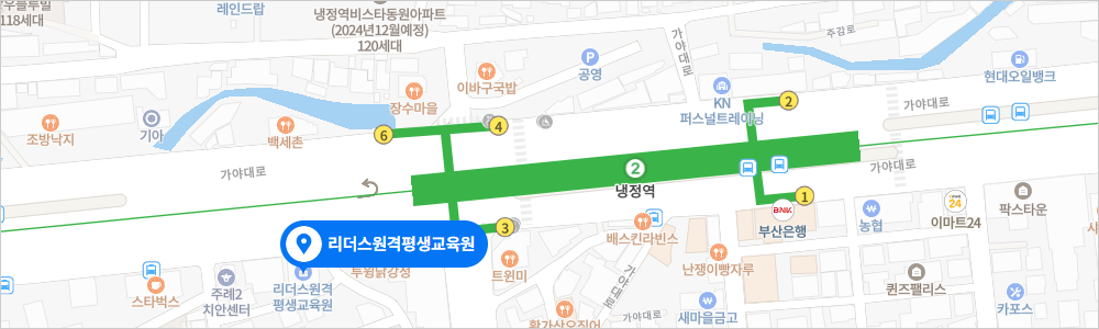 부산 지도