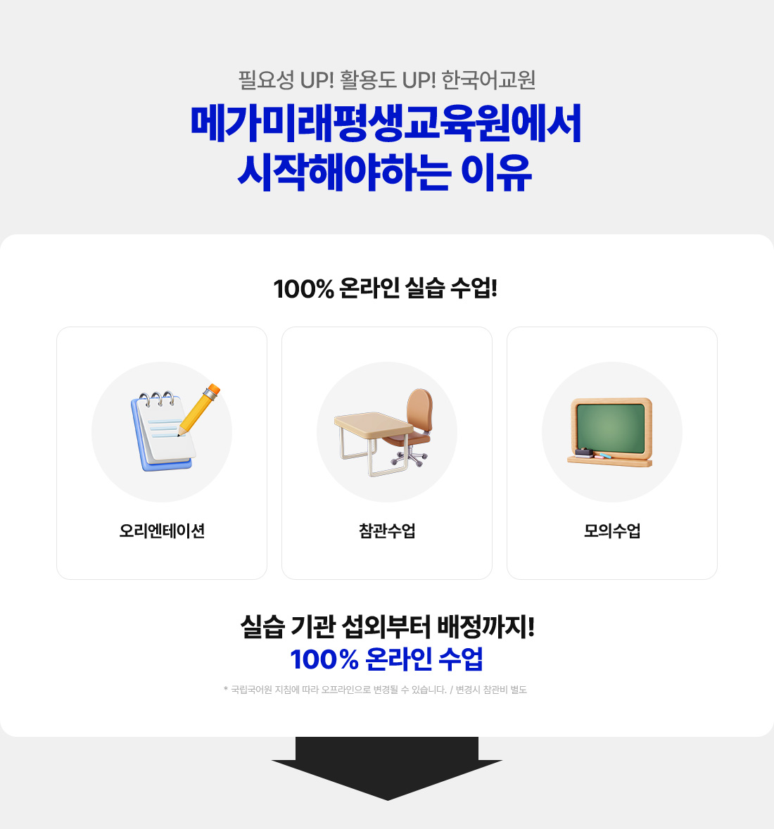 필요성 UP! 활용도 UP! 한국어교원 메가미래평생교육원에서 시작해야하는 이유